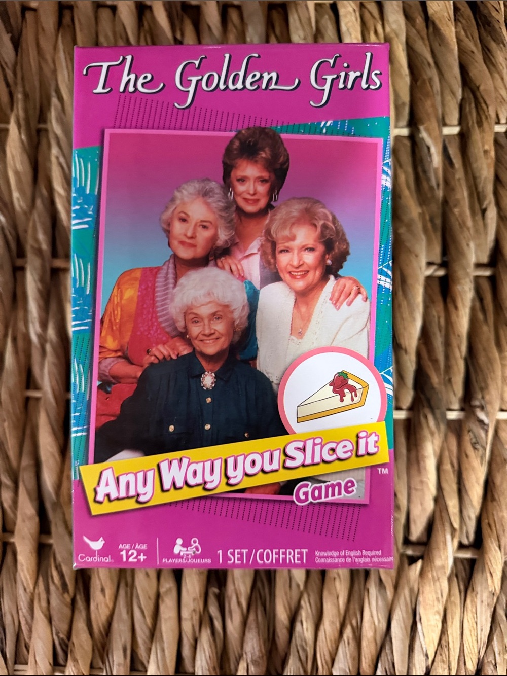 New - The Golden Girls Any Way You Slice It Game - Pink